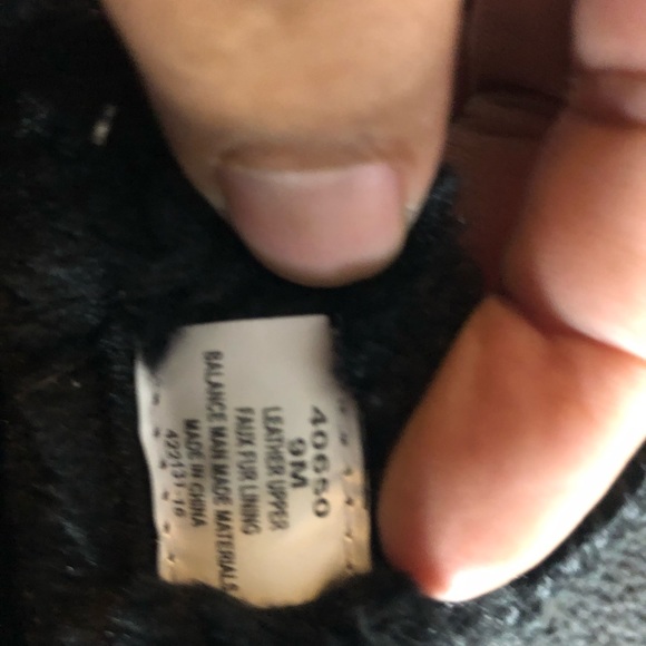 Minnetonka 40650 Women’s Black Suede Sheep Lined Slip On Slippers 9M - Picture 9 of 11